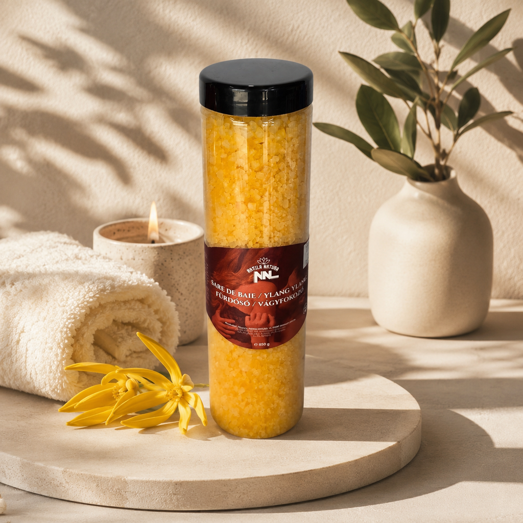 Tube de sel de bain Aphrodisiaque Ylang Ylang 850 g