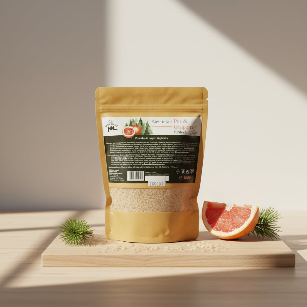 Jasmine Bath Salt Doypack 500g – Saltora natural mineral wellness product