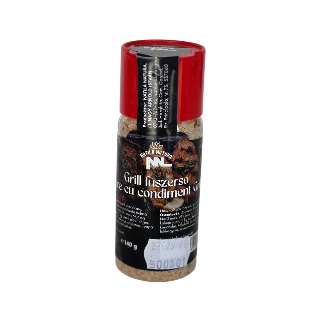 Black Gourmet Salt Grinder 140 g - Saltora