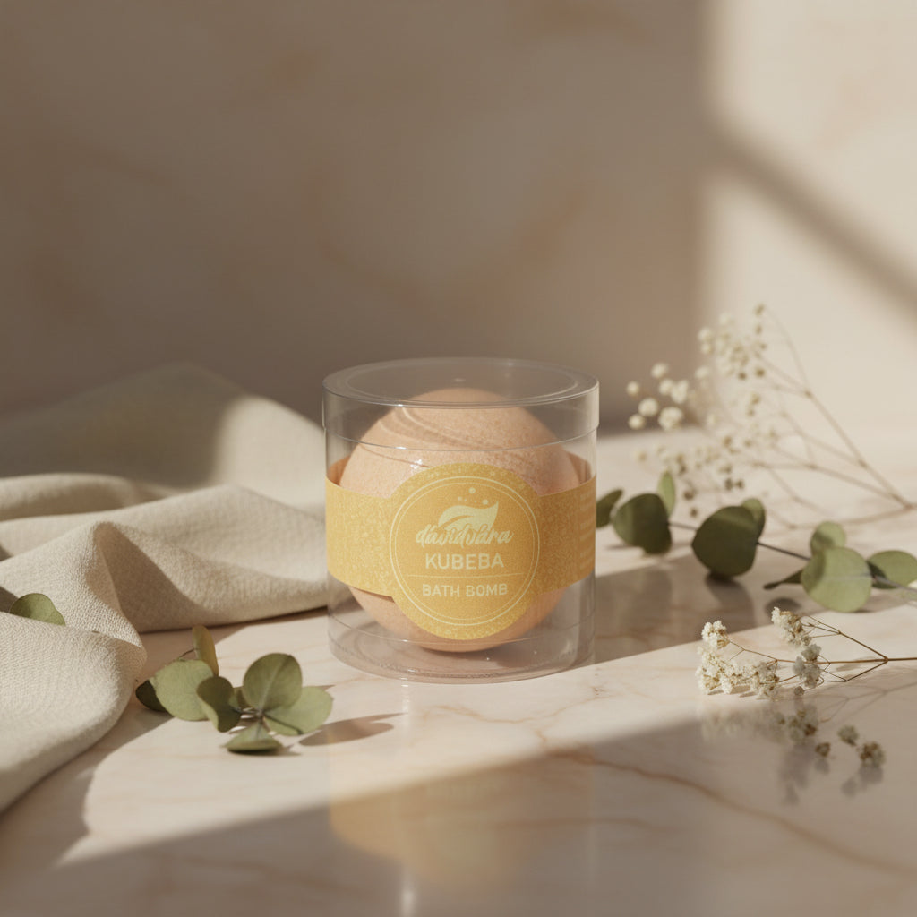 Cubeba Bomb Bath Bomb Salt Jar – Saltora natural mineral wellness product