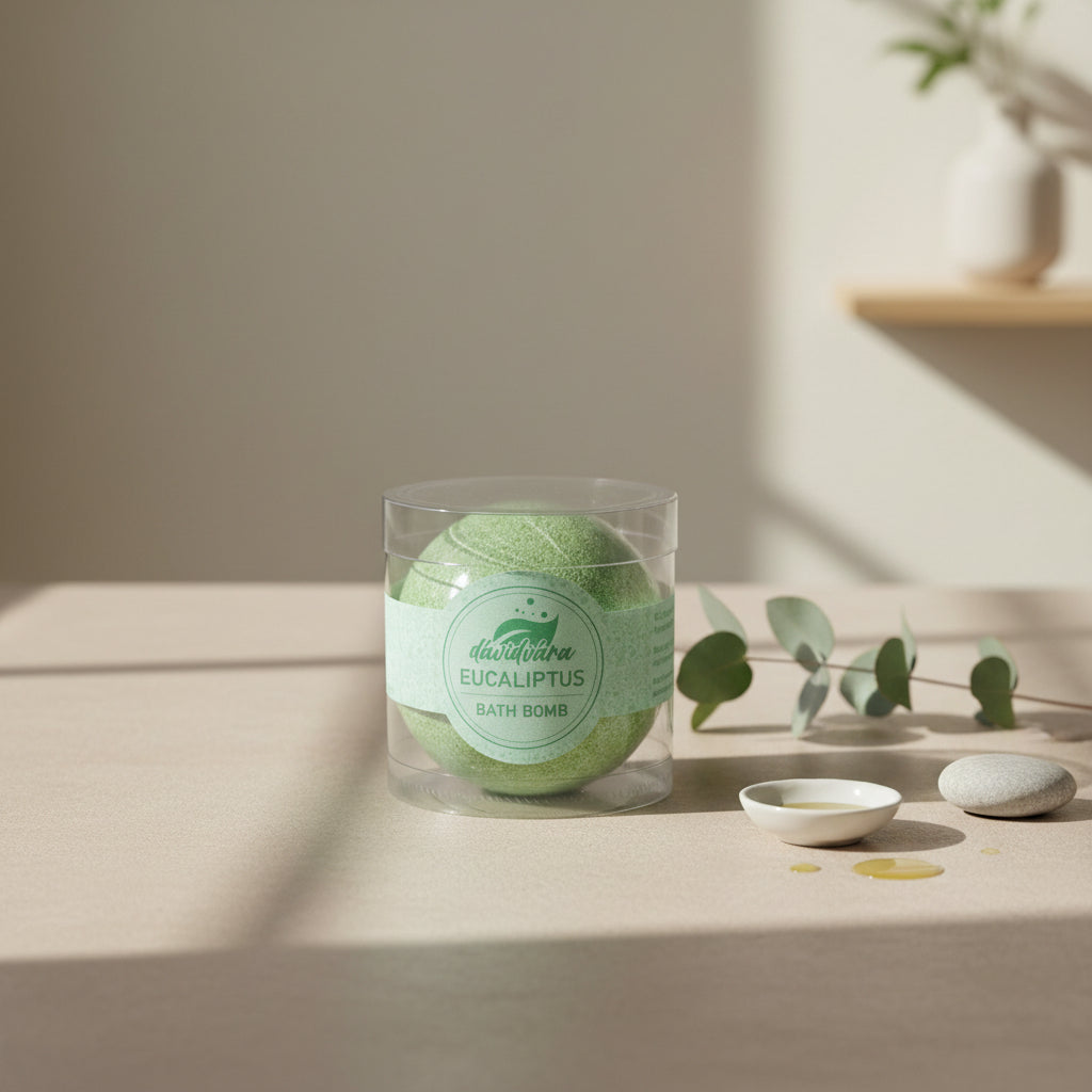 Eucalyptus Bomb Bath Bomb Salt Jar – Saltora natural mineral wellness product