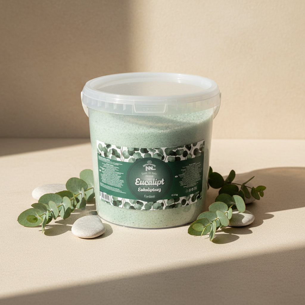 Eucalyptus Bath Salt Bucket 5 kg - Saltora