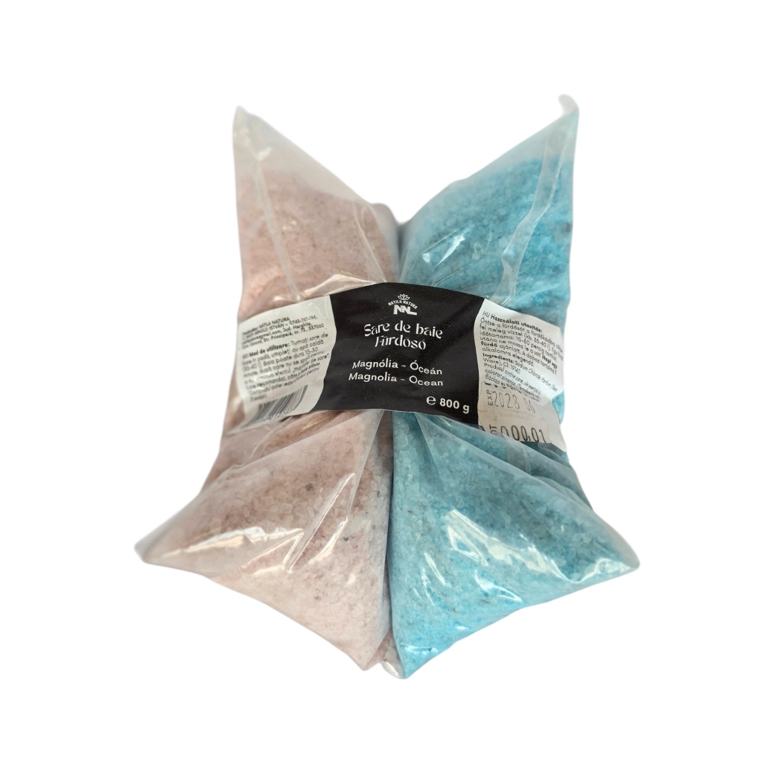 Ocean Mix Bath Salt Sachet 800g – Saltora natural mineral wellness product