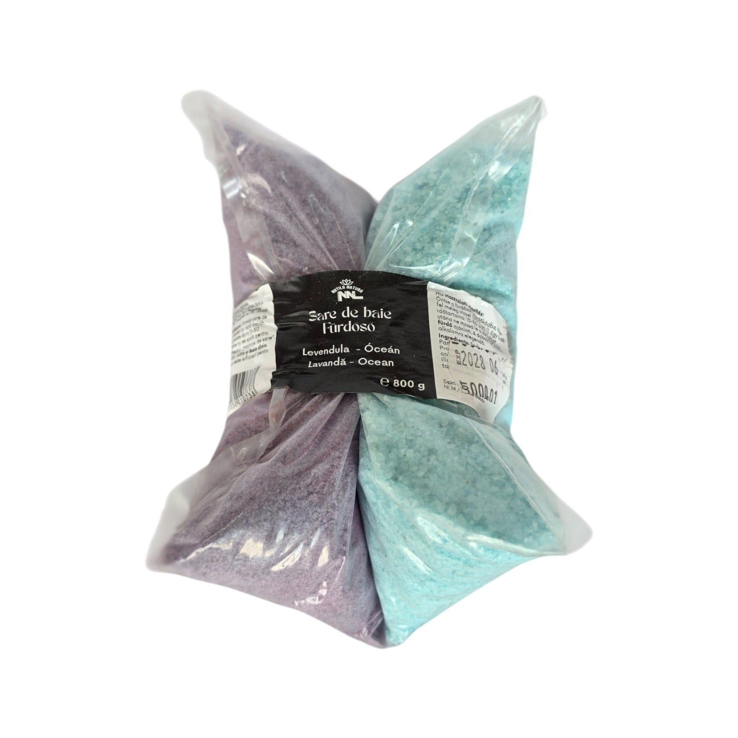 Spa Mix Bath Salt Sachet 800g – Saltora natural mineral wellness product