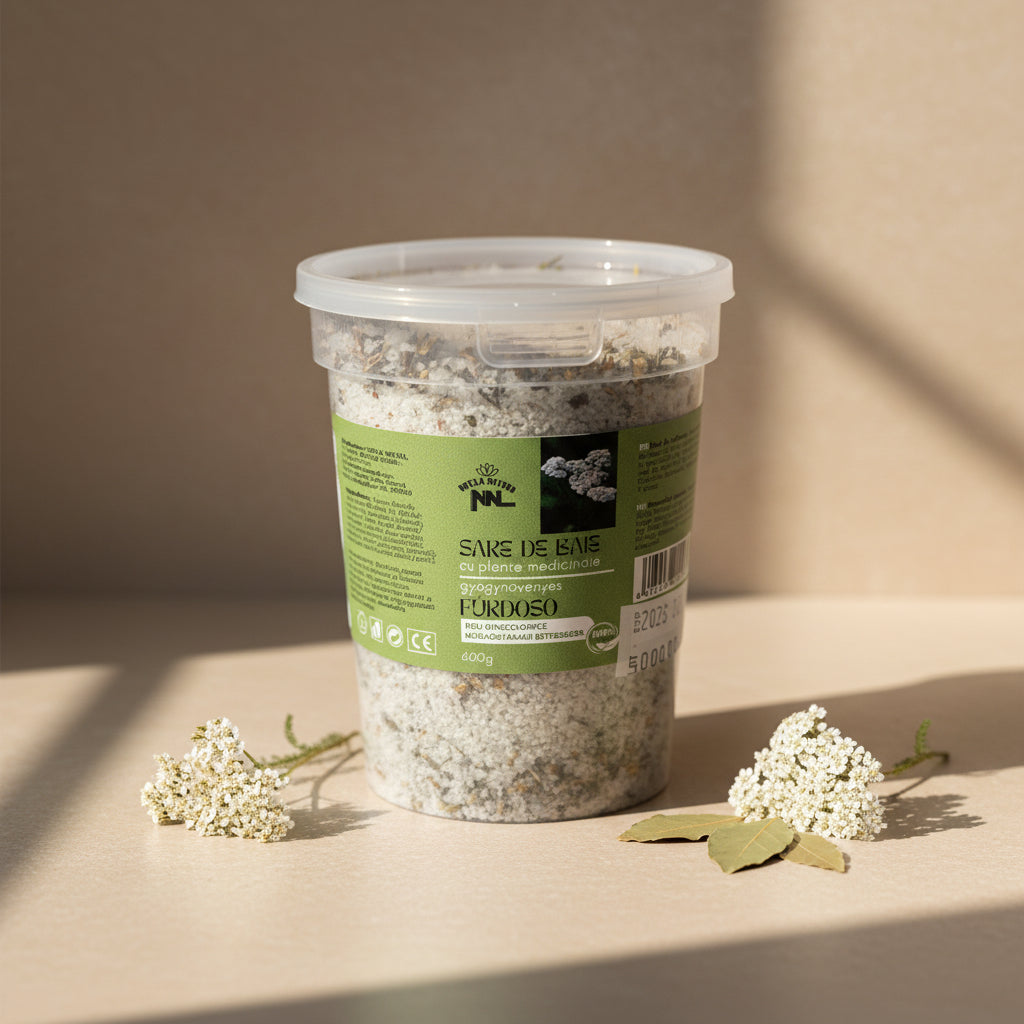 Herbal Bath Salt Bucket 1500g – Saltora natural mineral wellness product