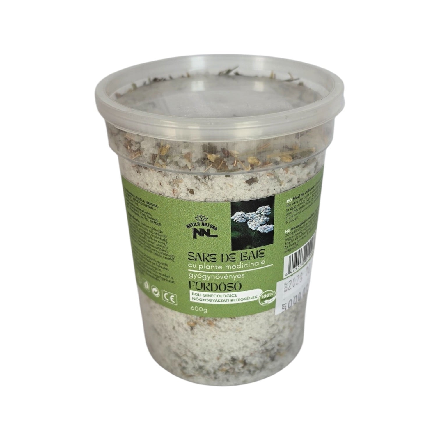 Herbal Bath Salt Jar 600 g