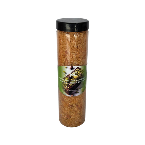 Tube de sels de bain Chocolat Pistache 850 g