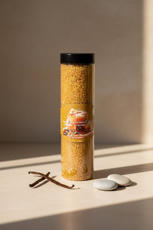 Honey Bath Salt Tube 850g – Saltora natural mineral wellness product