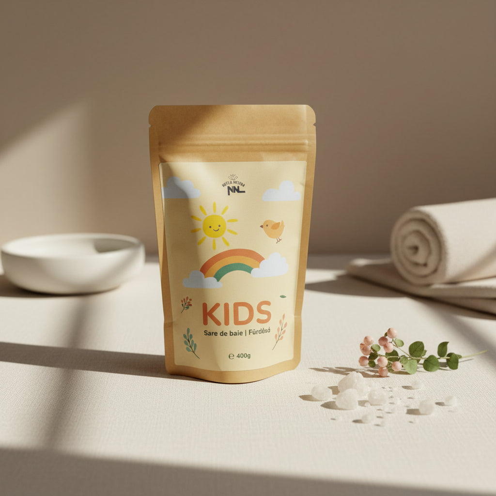 Kids Sunshine Bath Salt Doypack 500g – Saltora natural mineral wellness product