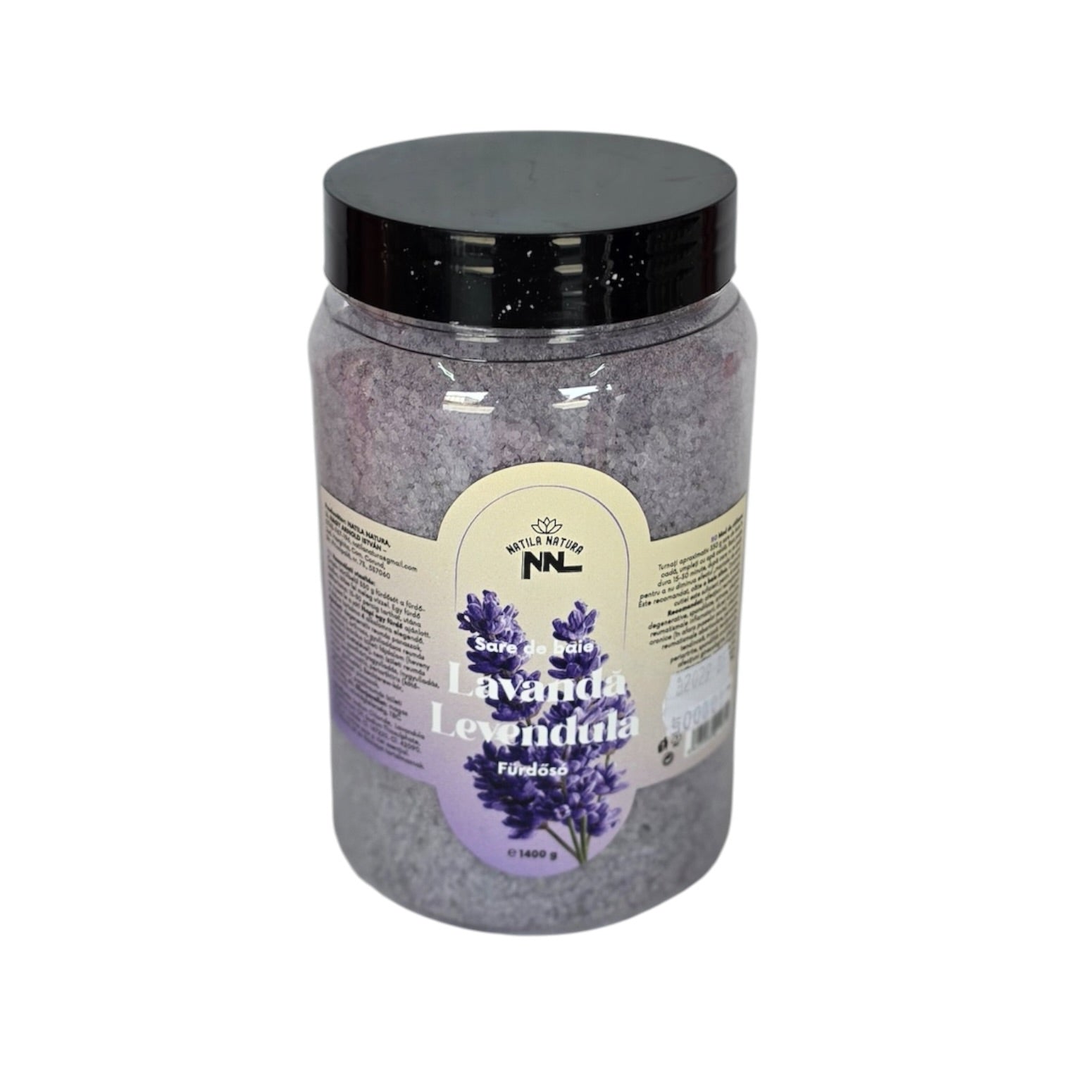 Lavender Bath Salt Jar 1400g