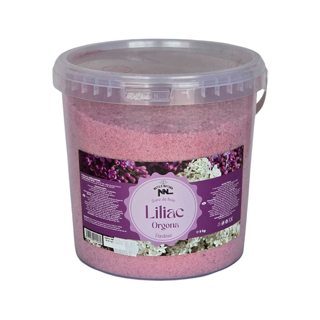 Lilac Bath Salt Bucket 5 kg