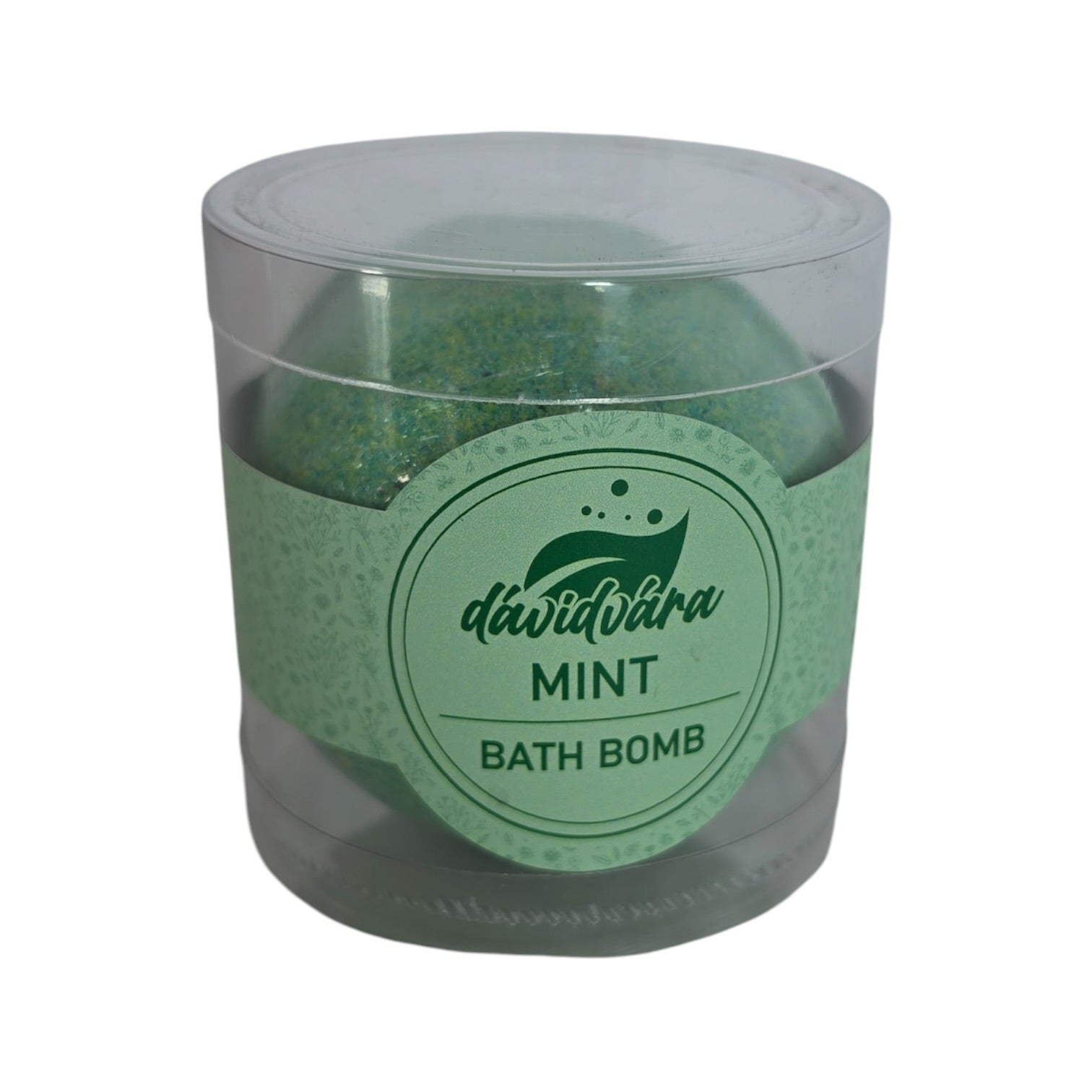 Mint Bomb Bath Bomb Salt Jar