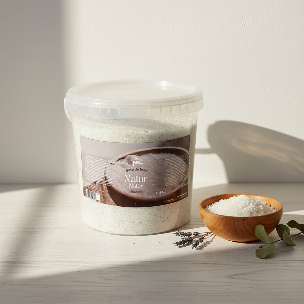 Natural Bath Salt Bucket 5 kg - Saltora natural mineral salt product