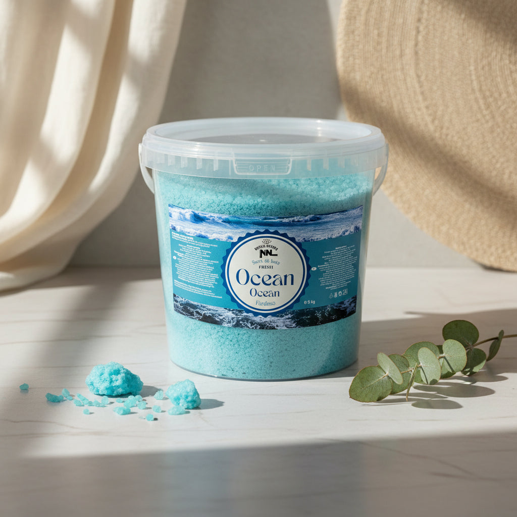 Ocean Bath Salt Bucket 5 kg - Saltora natural mineral salt product