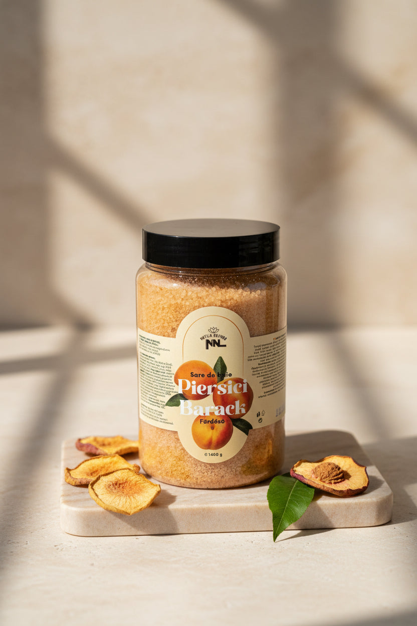 Orange Bath Salt Jar 650g – Saltora natural mineral wellness product