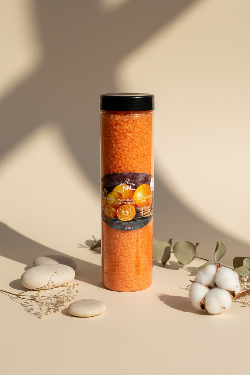 Orange & Cinnamon Bath Salt Tube 850 g