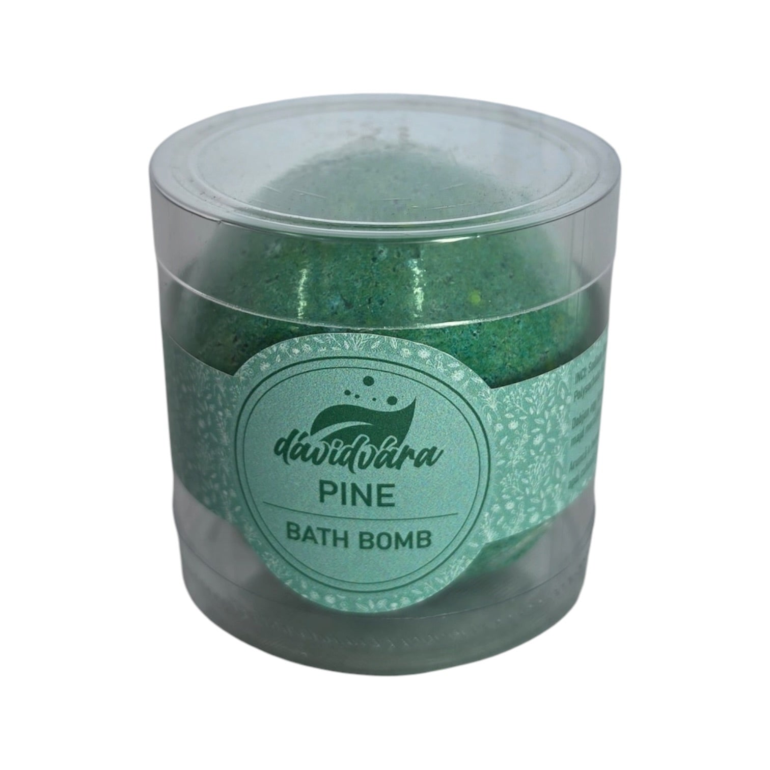 Pine Bomb Bath Bomb Salt Jar