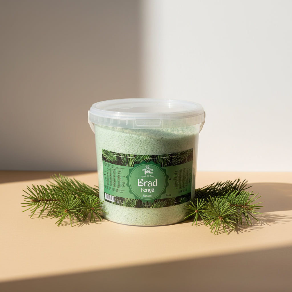 Pine Bath Salt Bucket 5 kg - Saltora natural mineral salt product