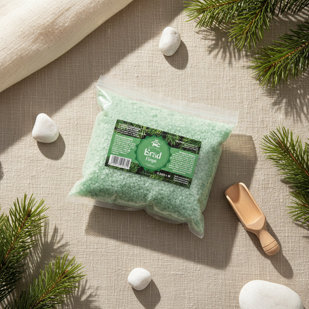 Pine Bath Salt Refill Pack 500g – Saltora natural mineral wellness product
