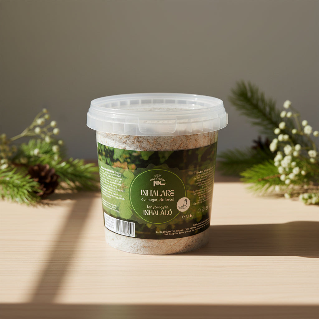 Pine Needle Bath Salt Bucket 1500g – Saltora natural mineral wellness product