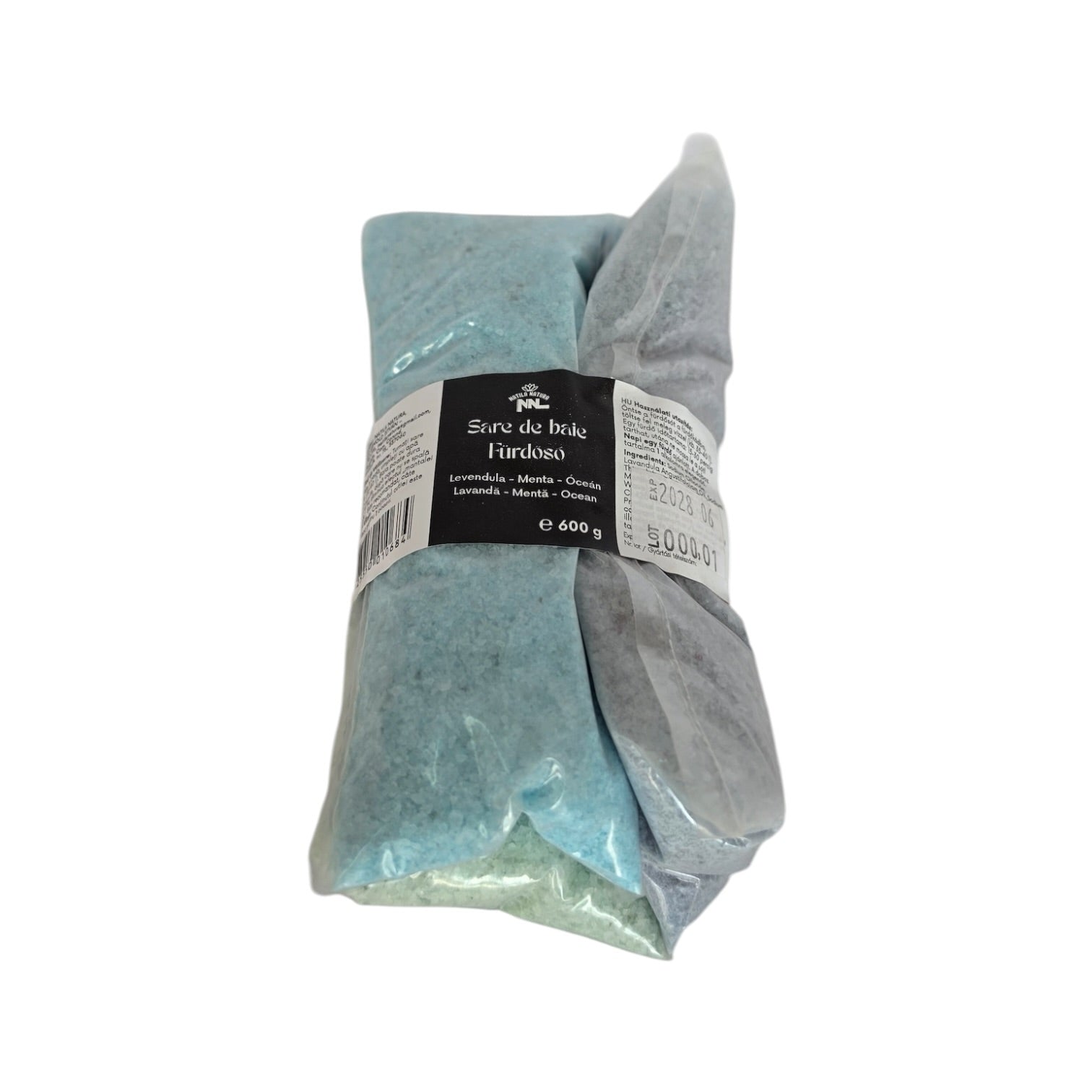 Ocean Blue Bath Salt Sachet 600g – Saltora natural mineral wellness product